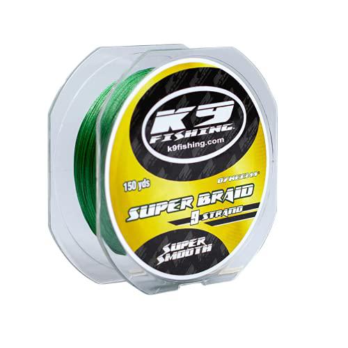 K9 Fishing 9 Strand Braid 150yd (40lb