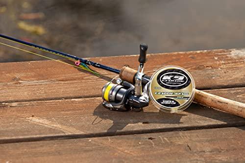 K9 125-5 lb-CRBR Crappie Braid Fishing Line Yd 5 Lb Test